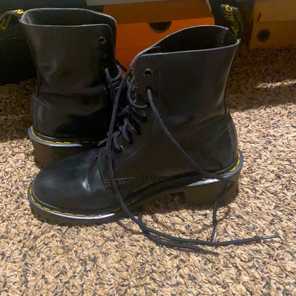 Black doctors martens